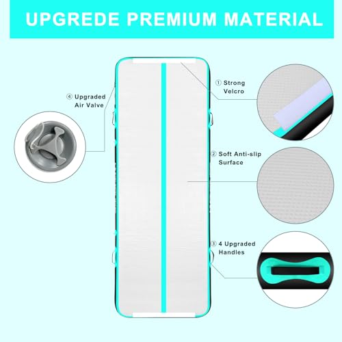 Inflatable Air Gymnastics Mat Tumble Track with Air Pump V20572
