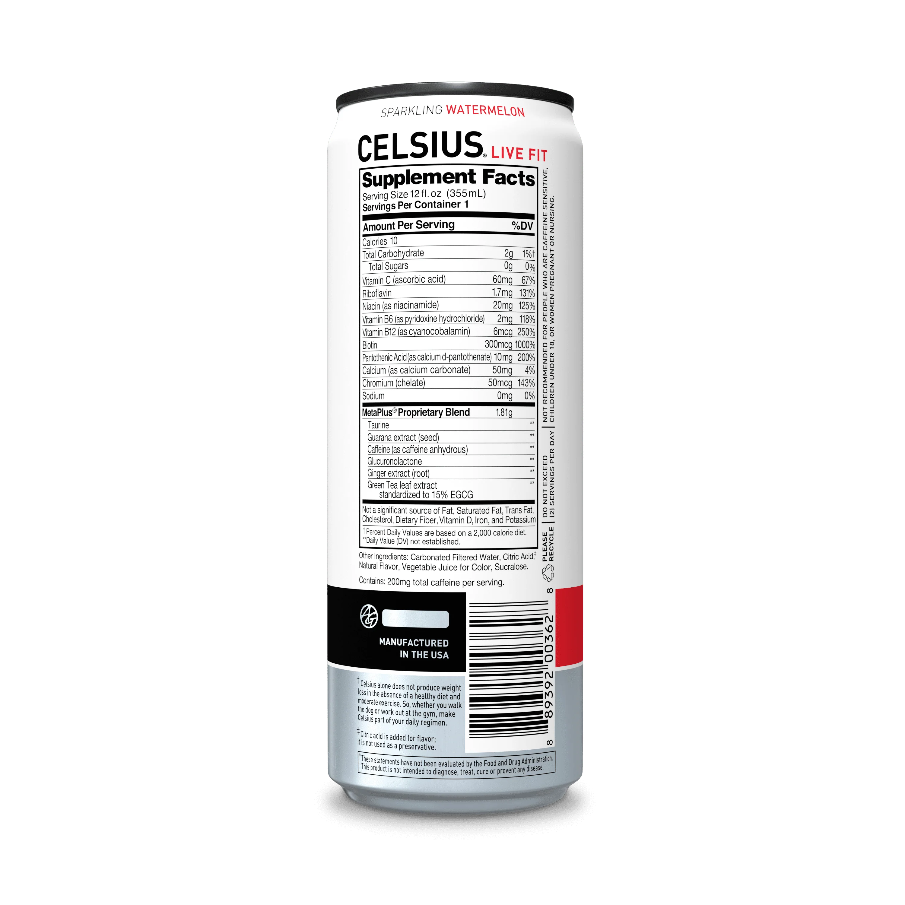 CELSIUS Sparkling Space Variety Pack, Functional Energy Drink, 12 fl oz, 12-Pack T823