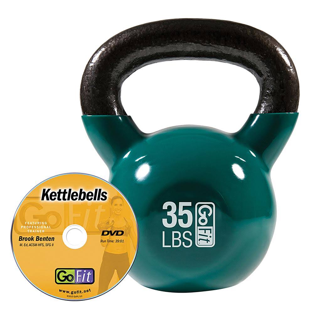 GoFit 35lb Contour Kettlebell H1813