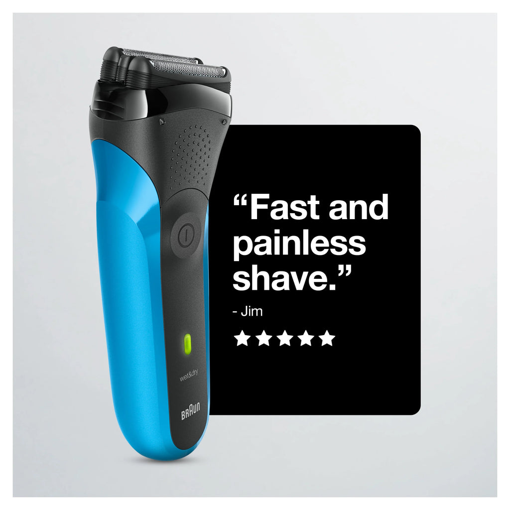 Braun Series 3 310s Rechargeable Wet Dry Electric Shaver O62765