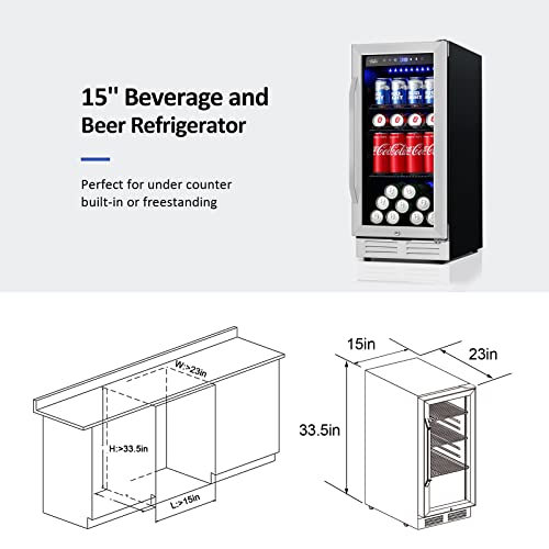 Electric Humidor Cabinet 35L with Digital LED Screen and Humidity Control C6096