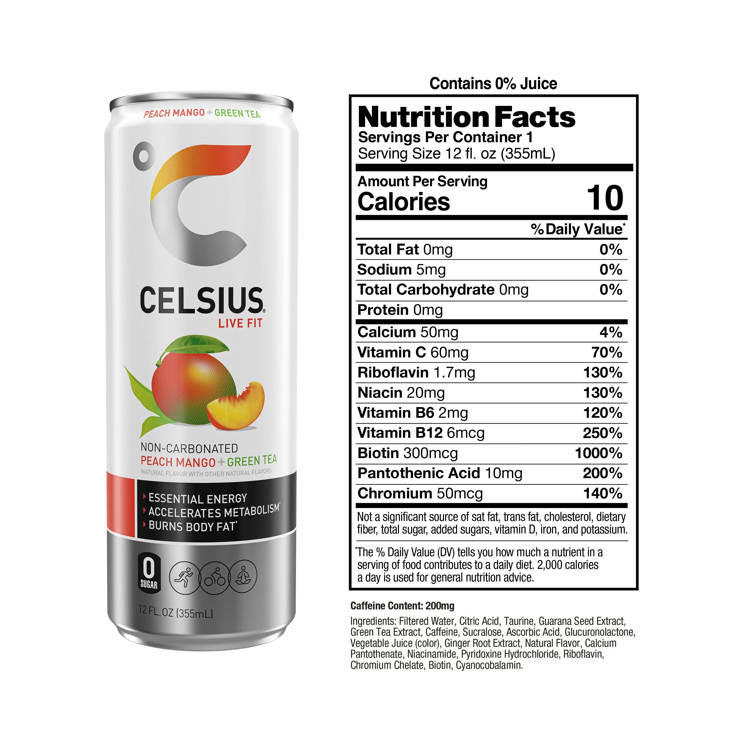 CELSIUS Sparkling Space Variety Pack, Functional Energy Drink, 12 fl oz, 12-Pack T823