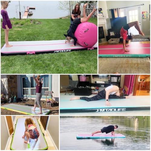 Inflatable Air Gymnastics Mat Tumble Track with Air Pump V20572