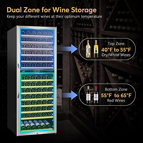 Electric Humidor Cabinet 35L with Digital LED Screen and Humidity Control C6096
