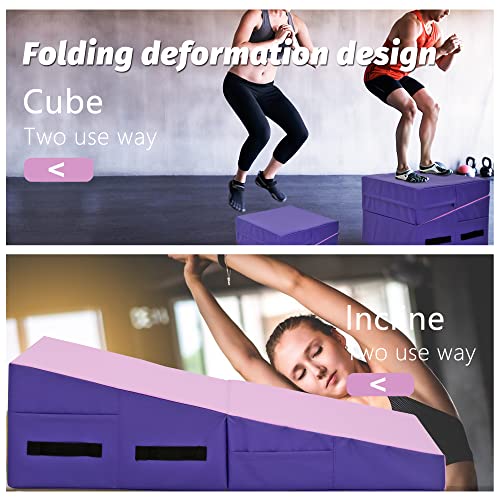 BestMassage Gymnastics Mat Folding Tumbling Mat with Handle G7001