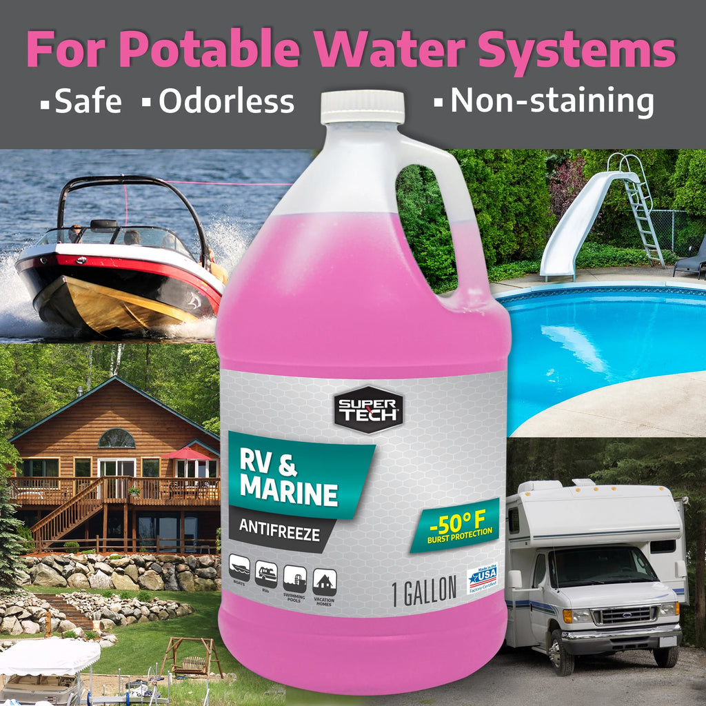 Super Tech RV and Marine Antifreeze, 1 Gallon E29246