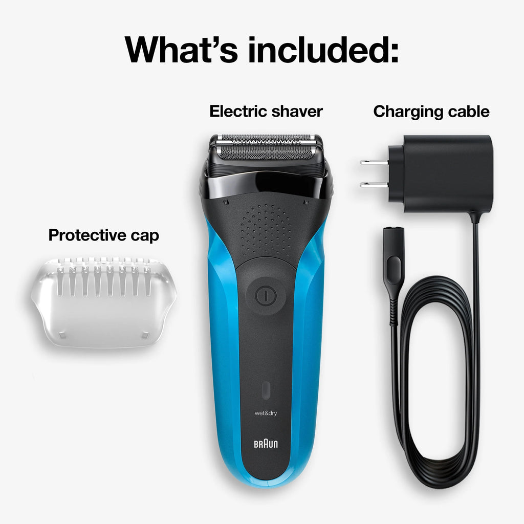 Braun Series 3 310s Rechargeable Wet Dry Electric Shaver O62765