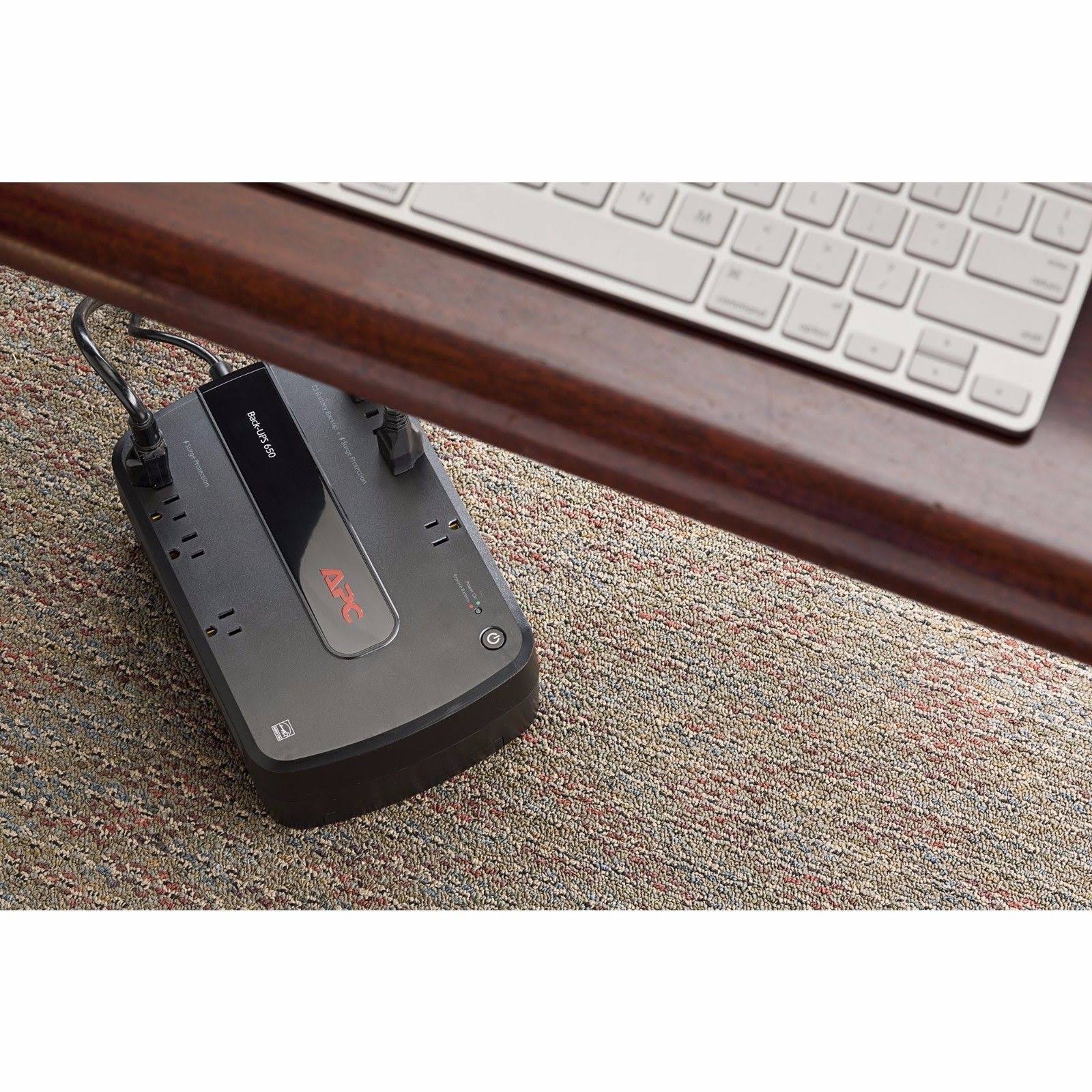 APC Back-UPS 650VA UPS Battery Backup & Surge Protector V8632