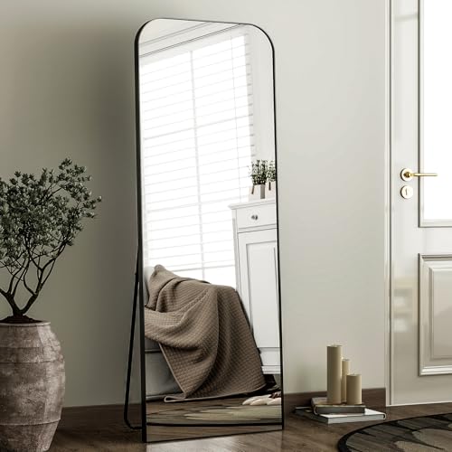 HARRITPURE 57"x20" Full Length Mirror with Aluminum Frame, Gold A38098