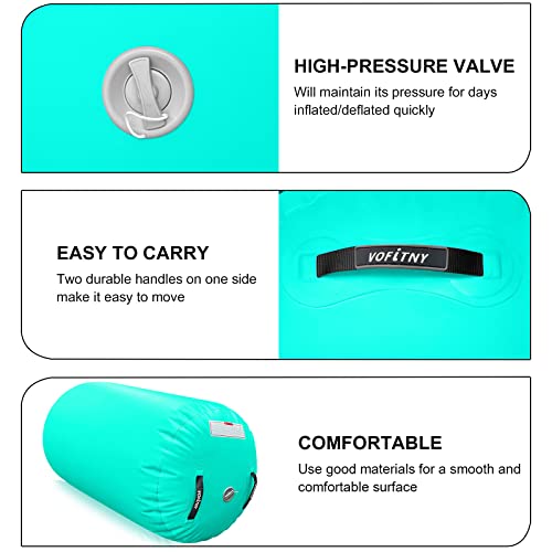 VOFiTNY Inflatable Gymnastics Air Track Tumbling Mat with Pump L674