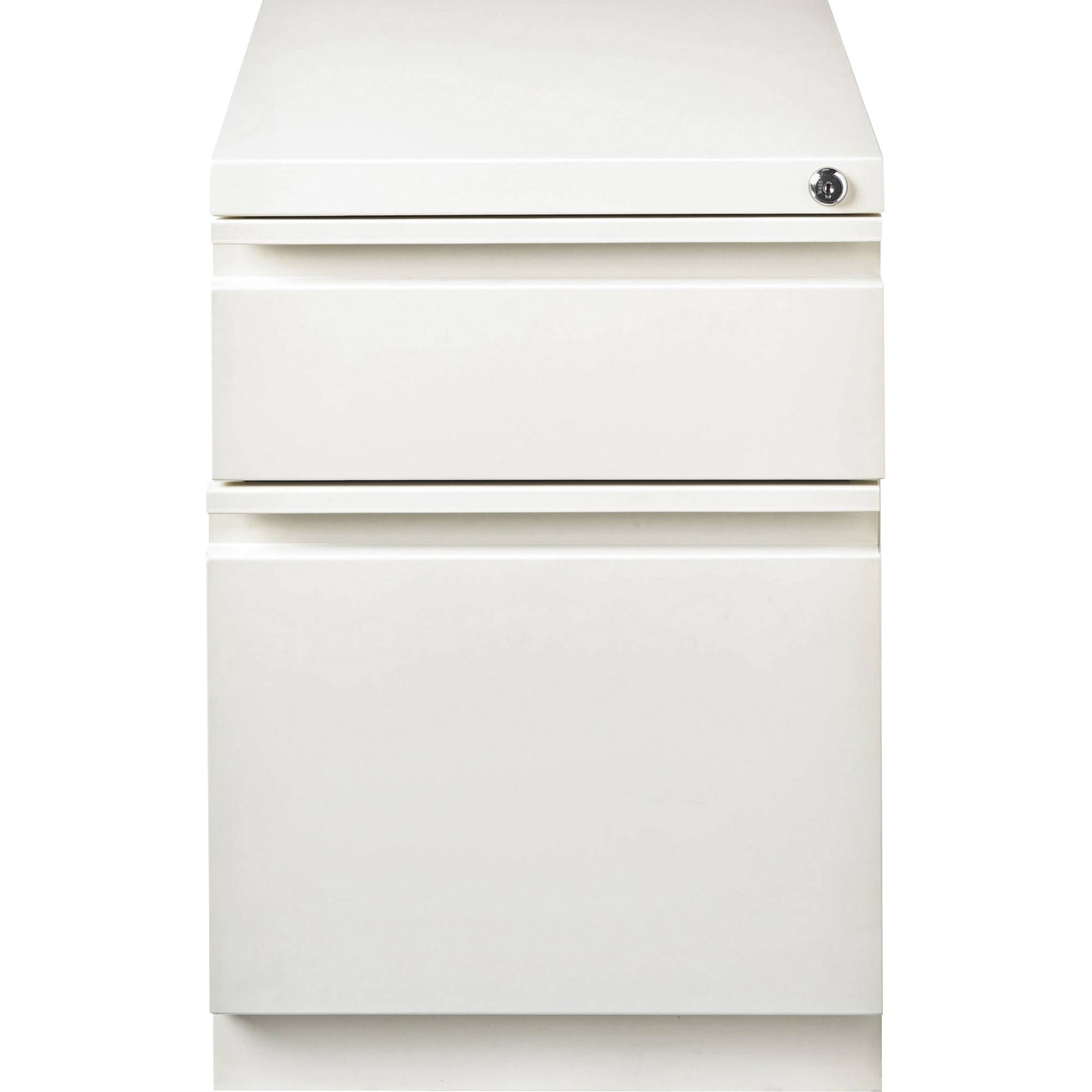 Lorell 20x22 2-Drawer Mobile Steel Pedestal V4885