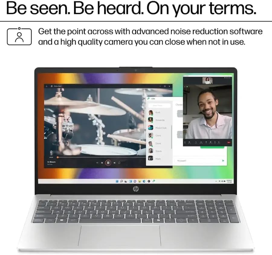 HP 15.6" Touchscreen Business Laptop, Intel Core i3, 16GB RAM, 512GB SSD, Windows 11 Pro D3805