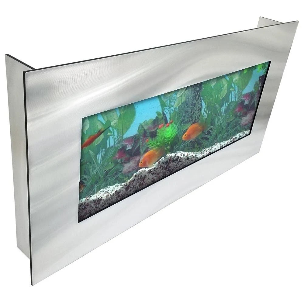 Aussie Aquariums 2.0 Wall Mounted Aquarium Skyline Matte White U4028