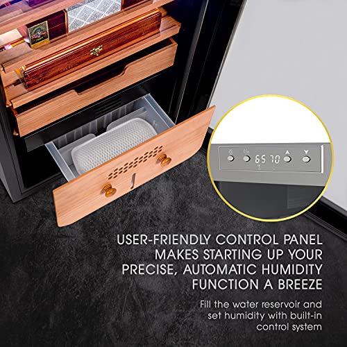 SCHMÉCKÉ 250 Cigar Cooler Humidor with Cooling, Heating & Humidity Control N533588