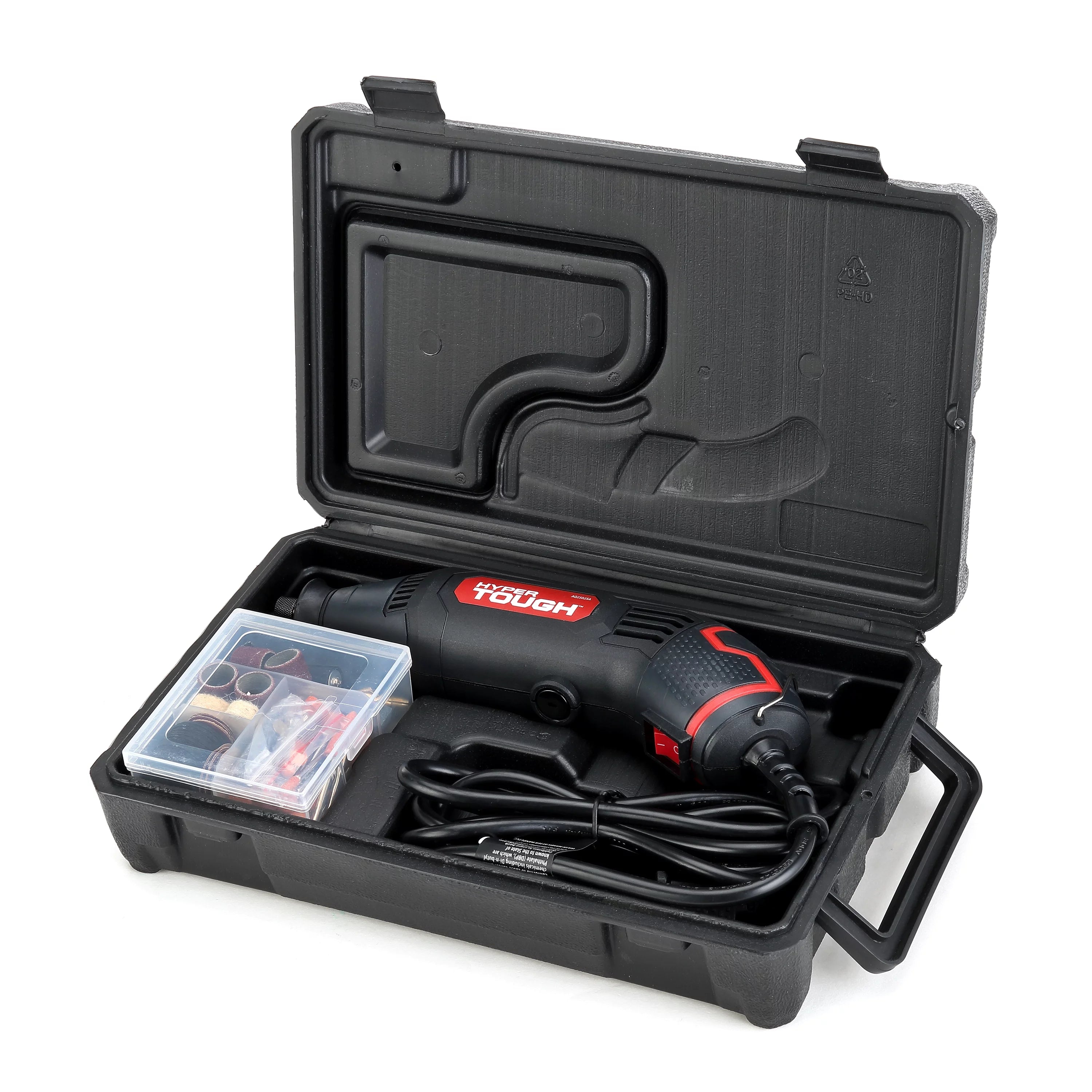 Hyper Tough 1.5 Amp Corded Rotary Tool with 105 Accessories & Storage Case R709387