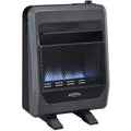 Bluegrass Living Natural GAS Vent Free Blue Flame GAS Space Heater with Blower and Base Feet - 20,000 BTU - Model#B20TNB-BB - Megean