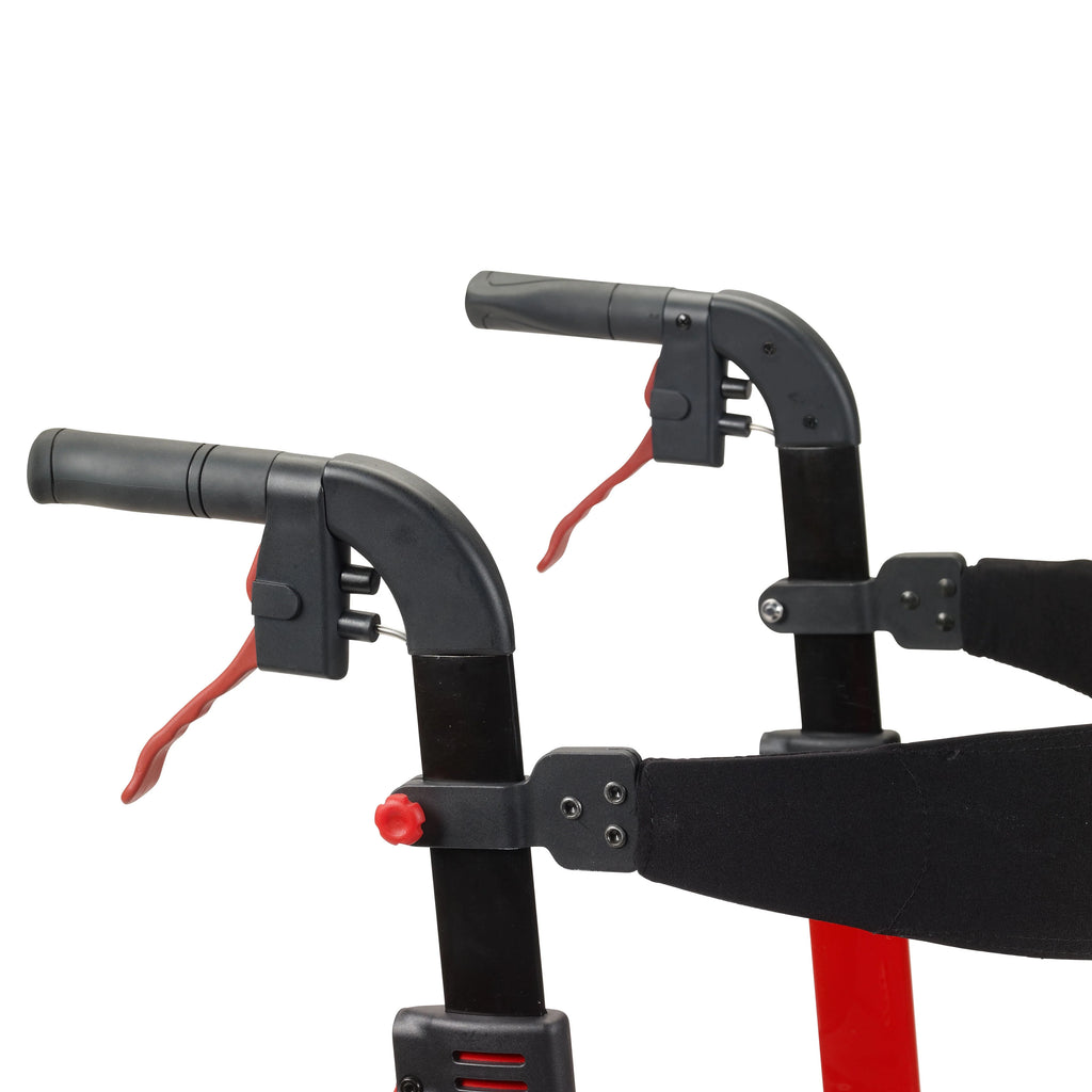 Drive Medical Nitro Euro Style Rollator Walker, Red P174003