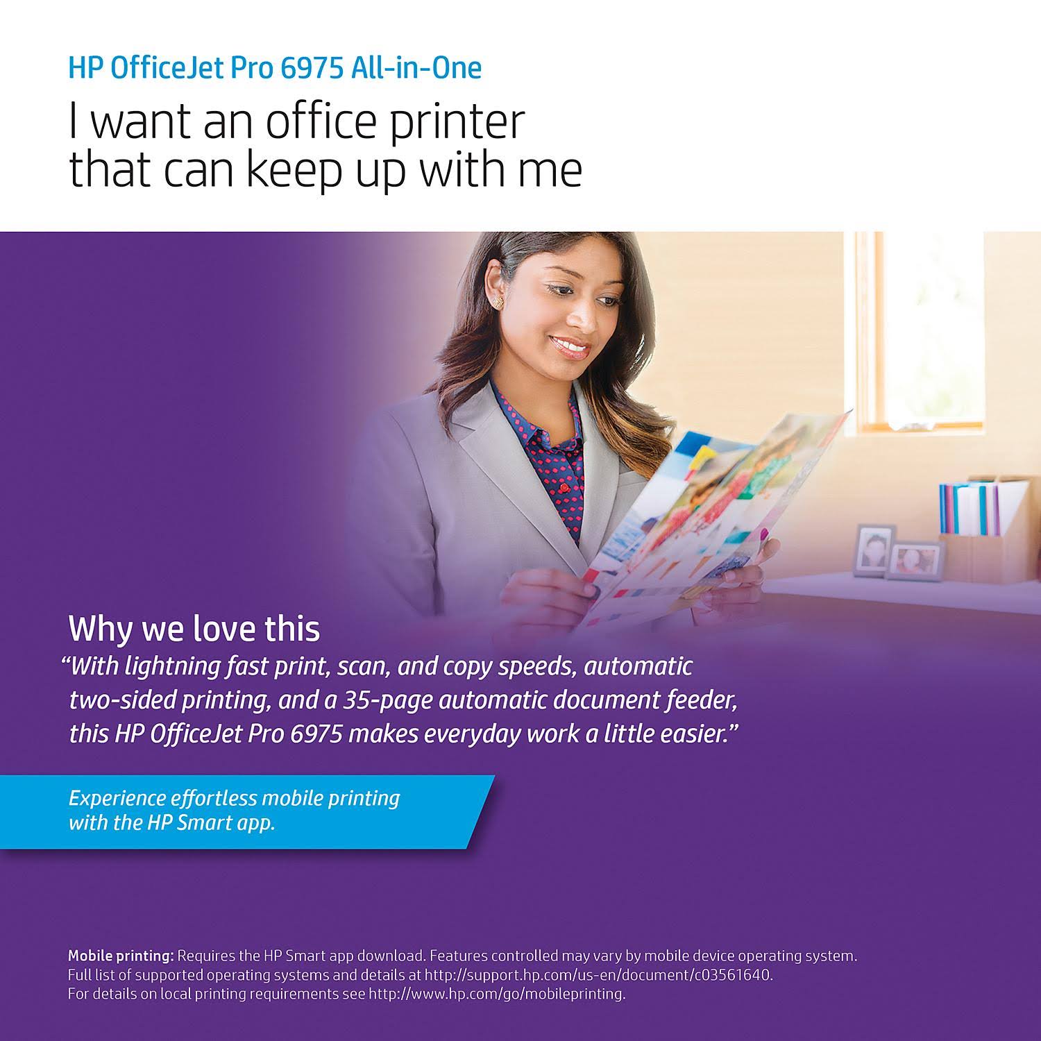HP Officejet Pro 6975 All-in-One Color Inkjet Printer S442
