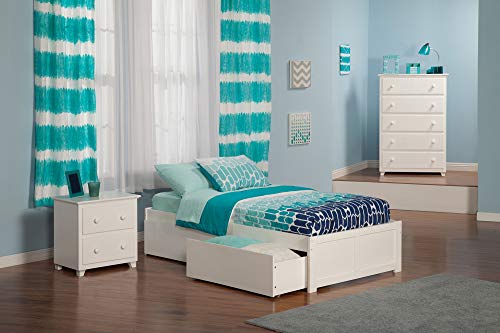 AFI Concord Platform Bed with Storage Drawers J78151