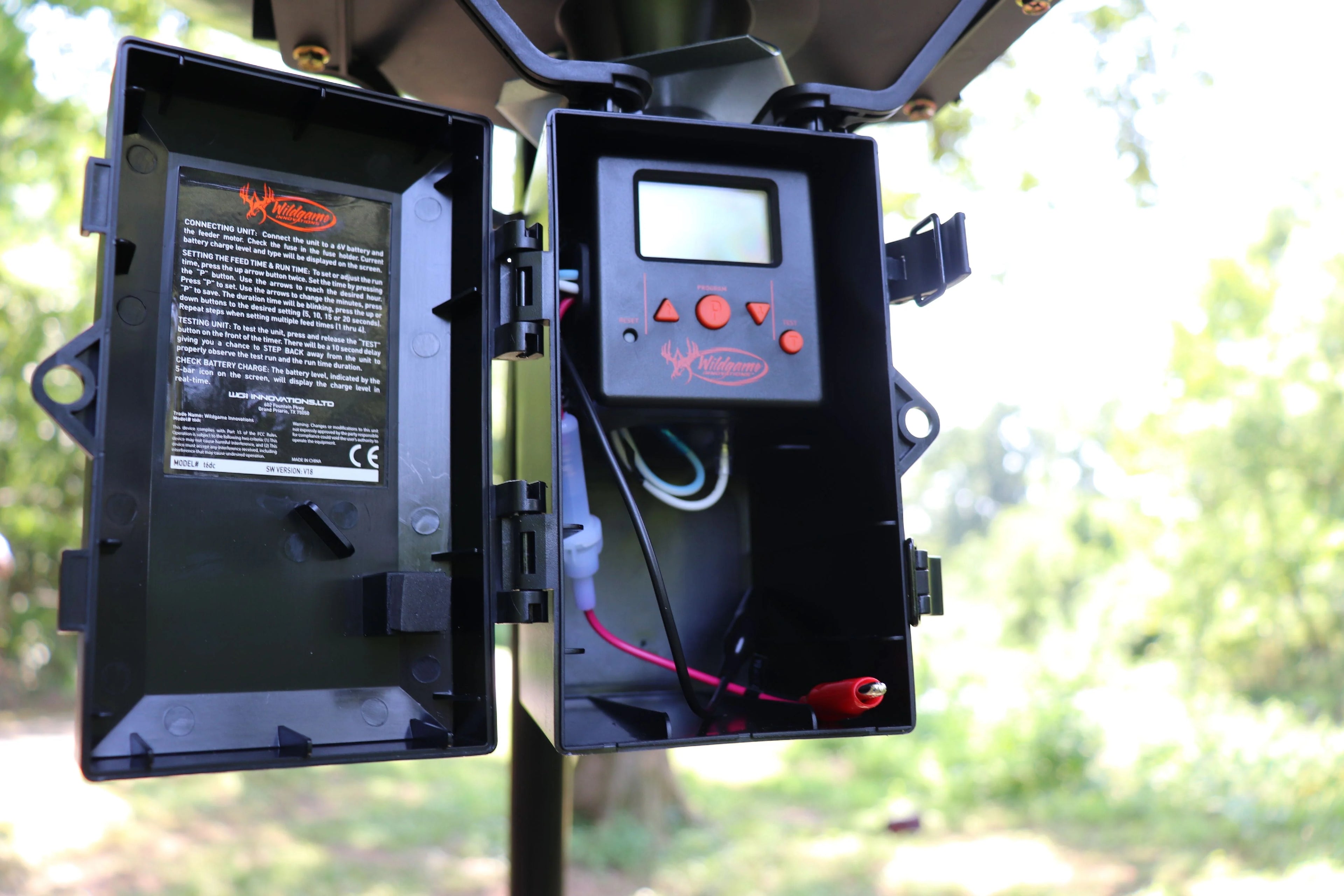 Wildgame Innovations Quick Set Game Feeder, 30 gal D6435