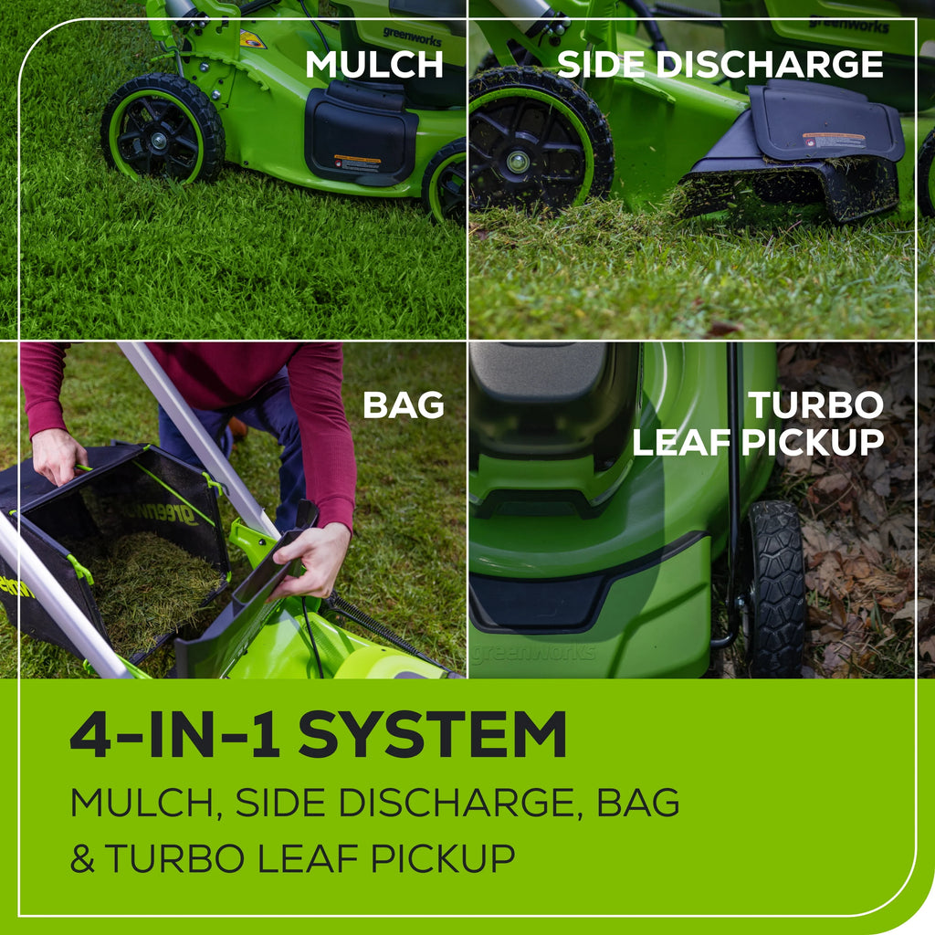 Greenworks 60V 21" Self Propelled Lawn Mower with 8.0 Ah Battery & Charger U974342