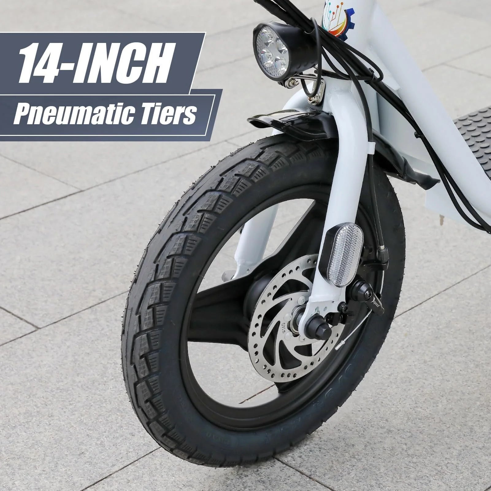 Caroma 500W Electric Scooter with Seat for Adult, 14 inch, 20 MPH F719250