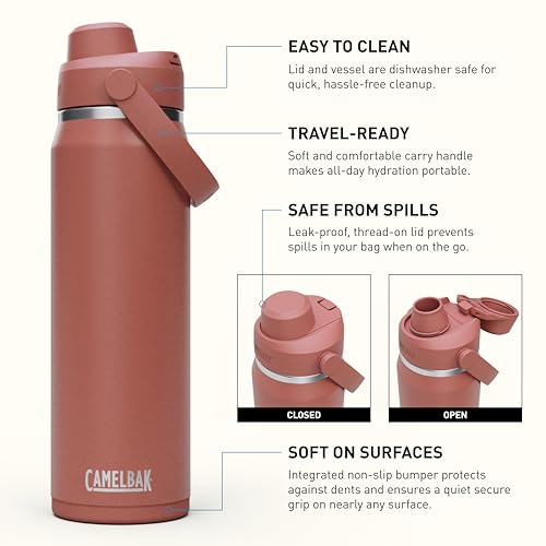 CamelBak Thrive Chug Insulated Stainless Steel Water Bottle 32oz Sky Blue K9074