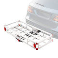 VEVOR Hitch Cargo Carrier 500lbs Capacity Aluminum with Folding Ramp for 2" Receiver B436