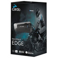 Cardo PACKTALK Edge Motorcycle Bluetooth Headset Intercom - Single Pack, Black P84142
