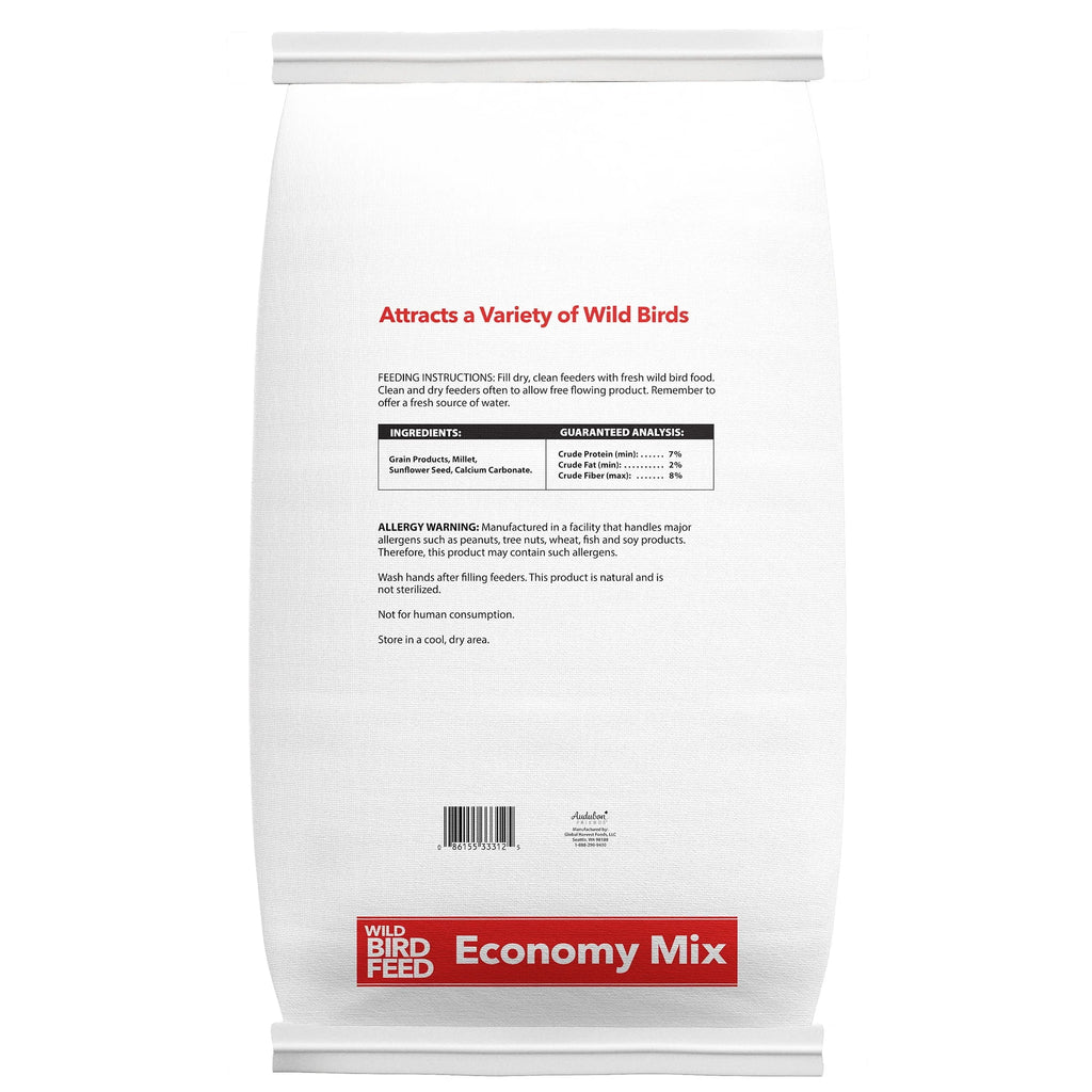 Economy Mix Wild Bird Feed, Value Seed Blend, 20 lb. Bag Z2024