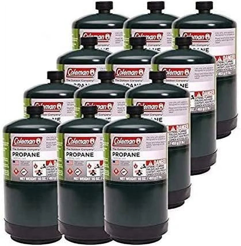 Coleman Propane 16 Oz Camping Cylinder (12 Pk.)