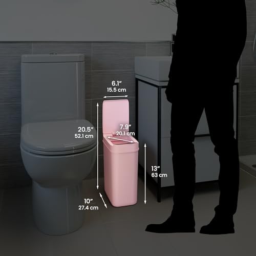 iTouchless 13 Gallon Sensor Trash Can 2.0 Stainless Steel W51921