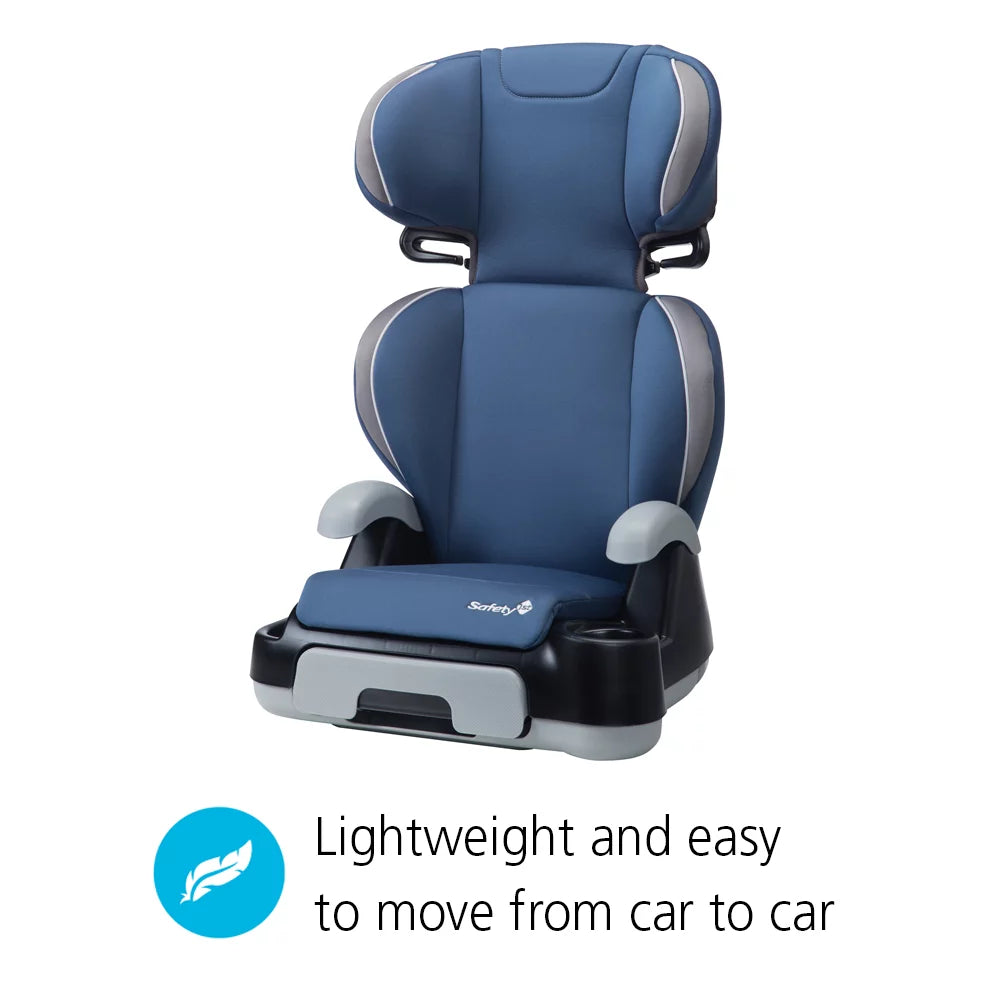 Safety 1st Store 'n Go Sport Booster Car Seat, Dusted Indigo M38193