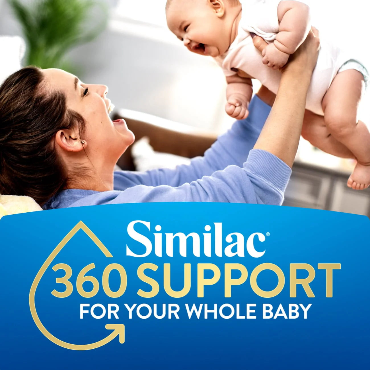 Similac 360 Total Care Baby Formula Powder, 30.8 oz N7785