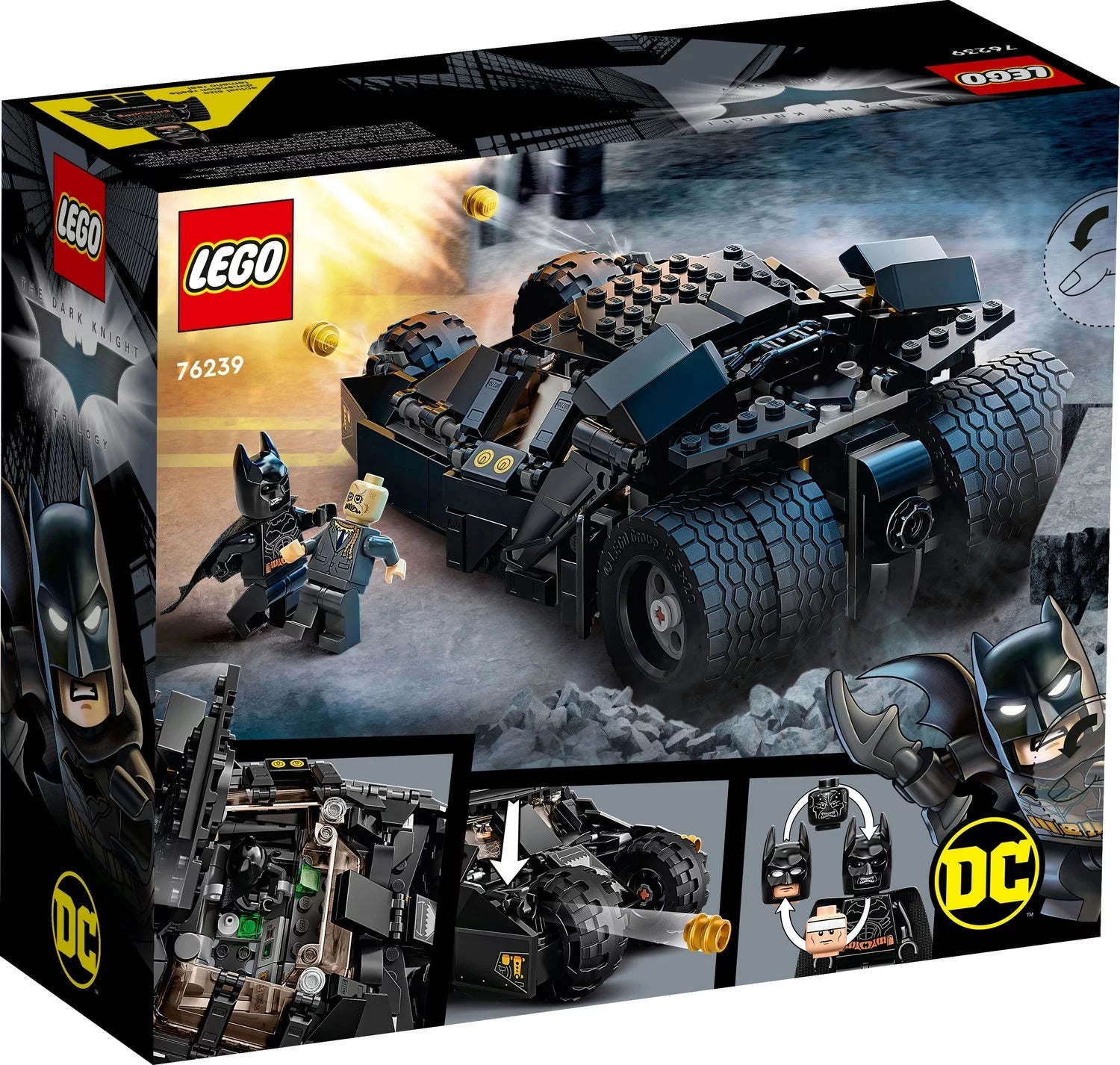 LEGO DC Batman Batmobile Tumbler: Scarecrow Showdown 76239 Building Set M271690