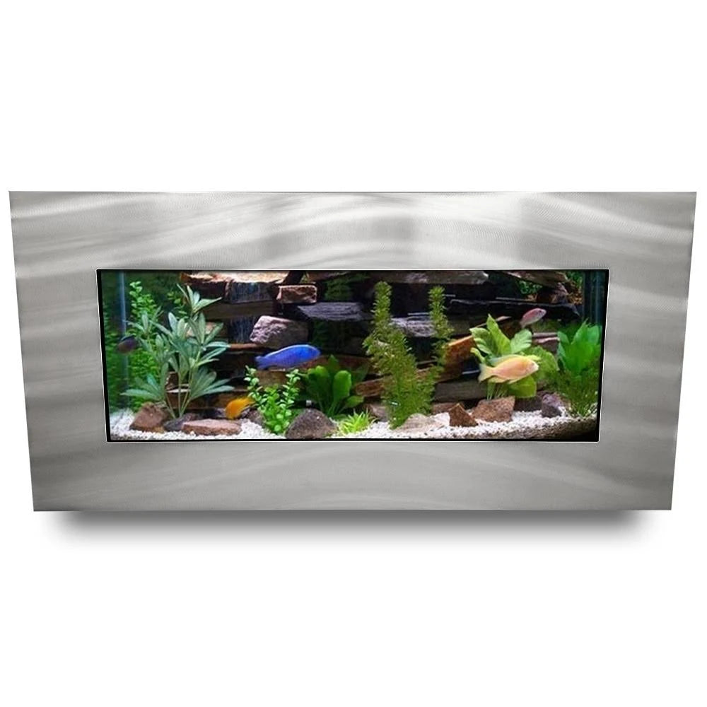 Aussie Aquariums 2.0 Wall Mounted Aquarium Skyline Matte White U4028