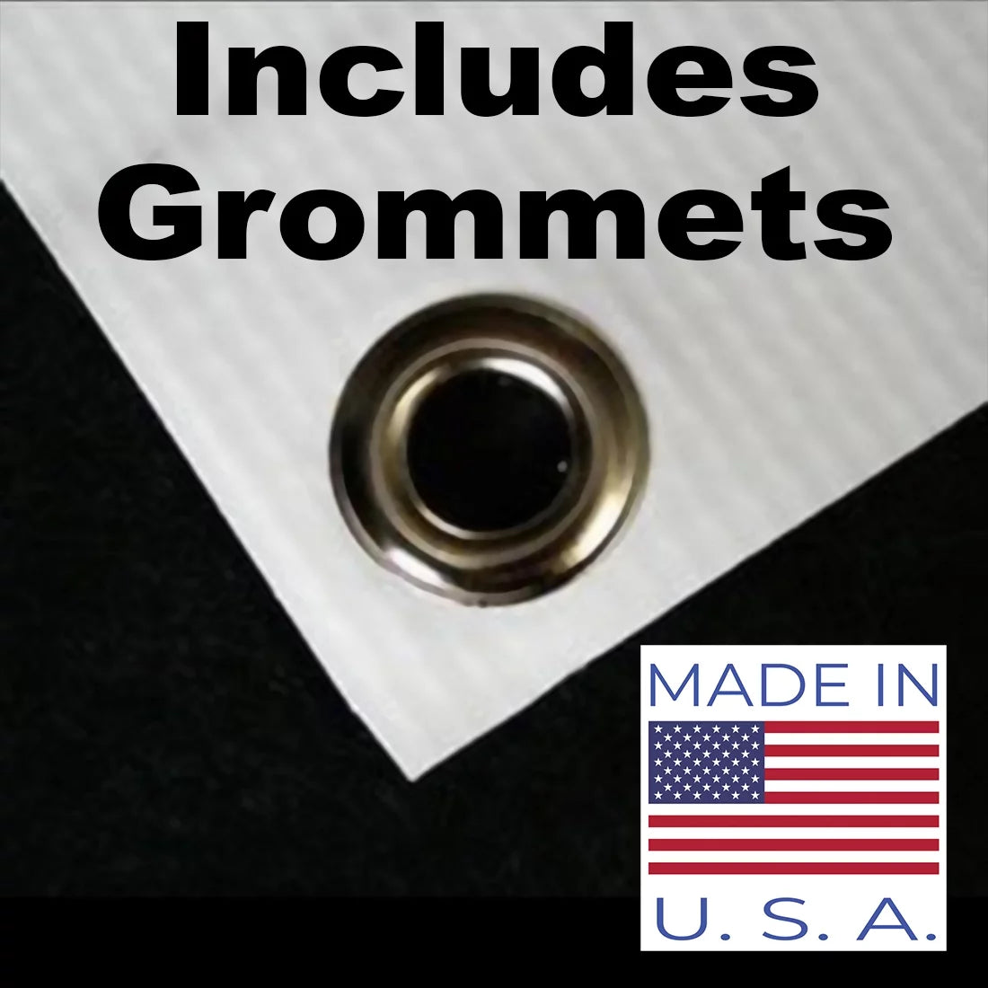Thrift Store 13 oz Vinyl Banner with Metal Grommets D354