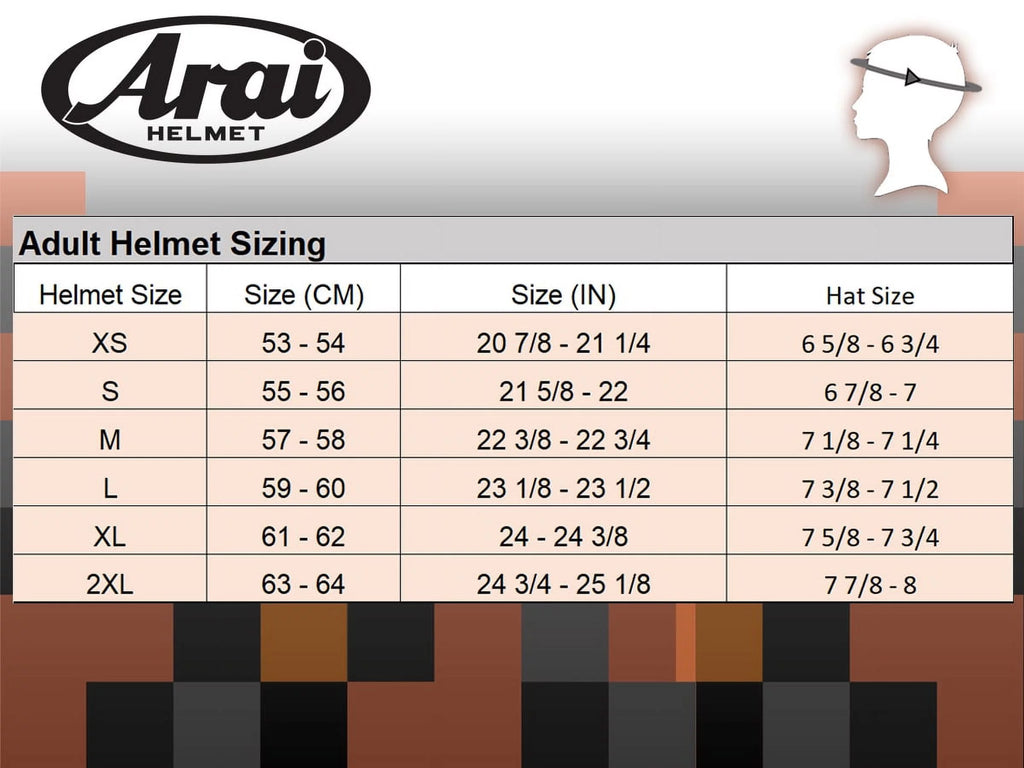 Arai Ram-X Solid Open Face Motorcycle Helmet Diamond White XS S945