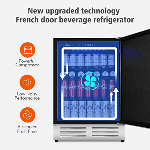 Electric Humidor Cabinet 35L with Digital LED Screen and Humidity Control C6096