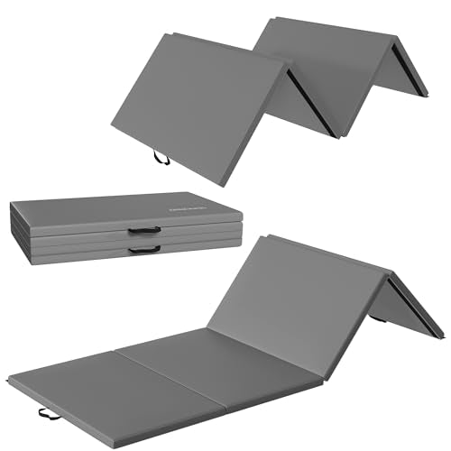 Folding Exercise Gymnastics Mat 2" Thick with Carrying Handles F717