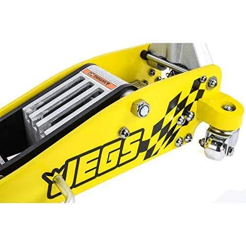 JEGS 80077 3 Ton Low-Profile Aluminum Floor Jack X192366