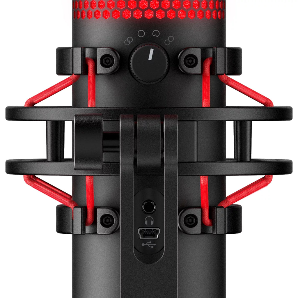 HyperX QuadCast USB Condenser Gaming Microphone for PC, PS4, PS5 and Mac A393077