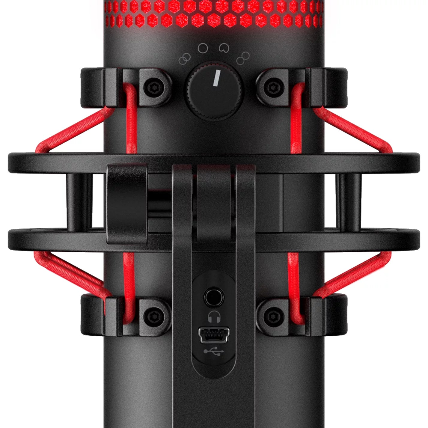 HyperX QuadCast USB Condenser Gaming Microphone for PC, PS4, PS5 and Mac A393077