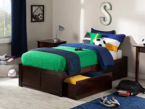 AFI Concord Platform Bed with Storage Drawers J78151