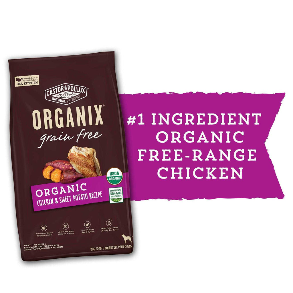 Castor & Pollux Organix Organic Chicken Dry Dog Food H4965