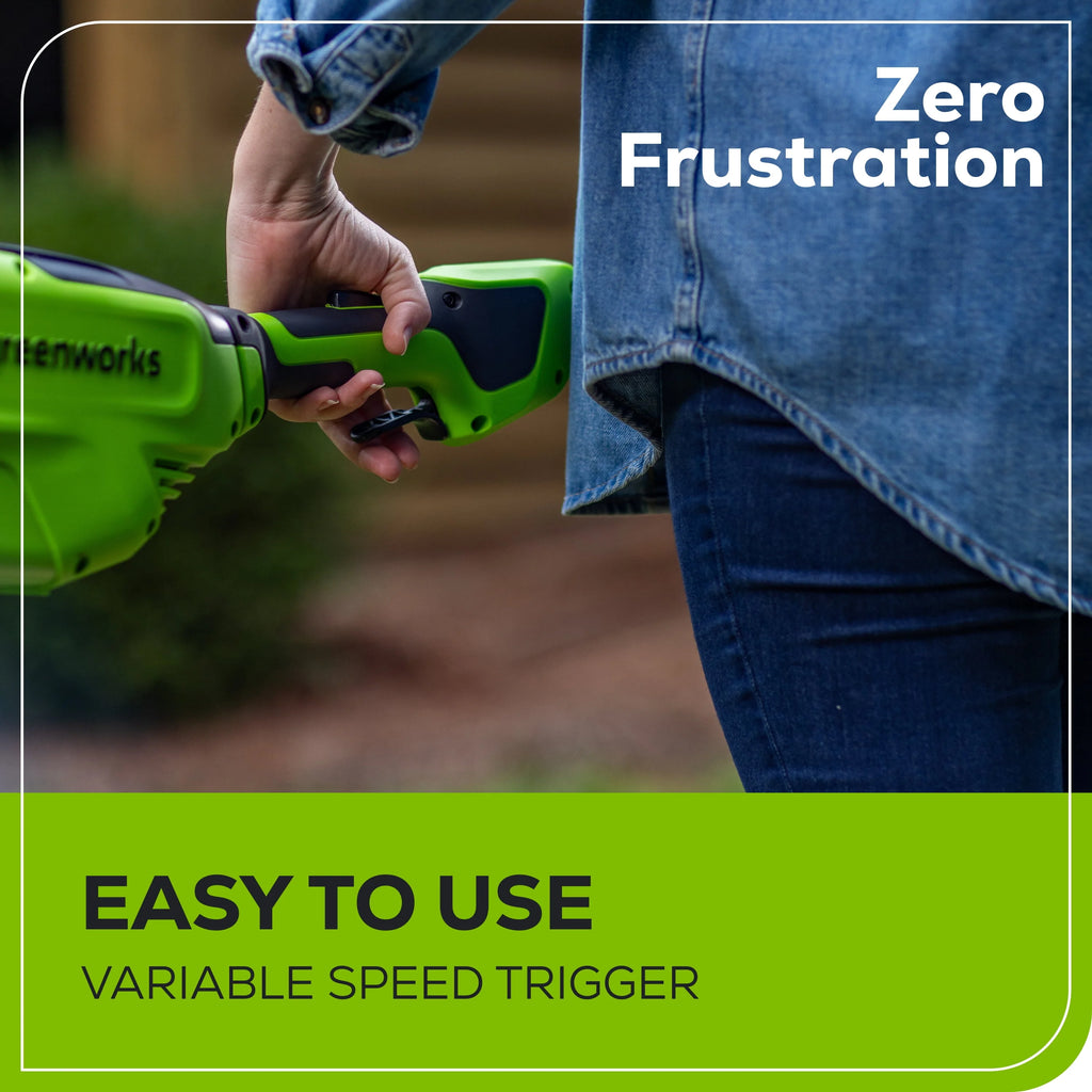Greenworks 60V 8" Edger with 2.5 Ah Battery & Charger K960250