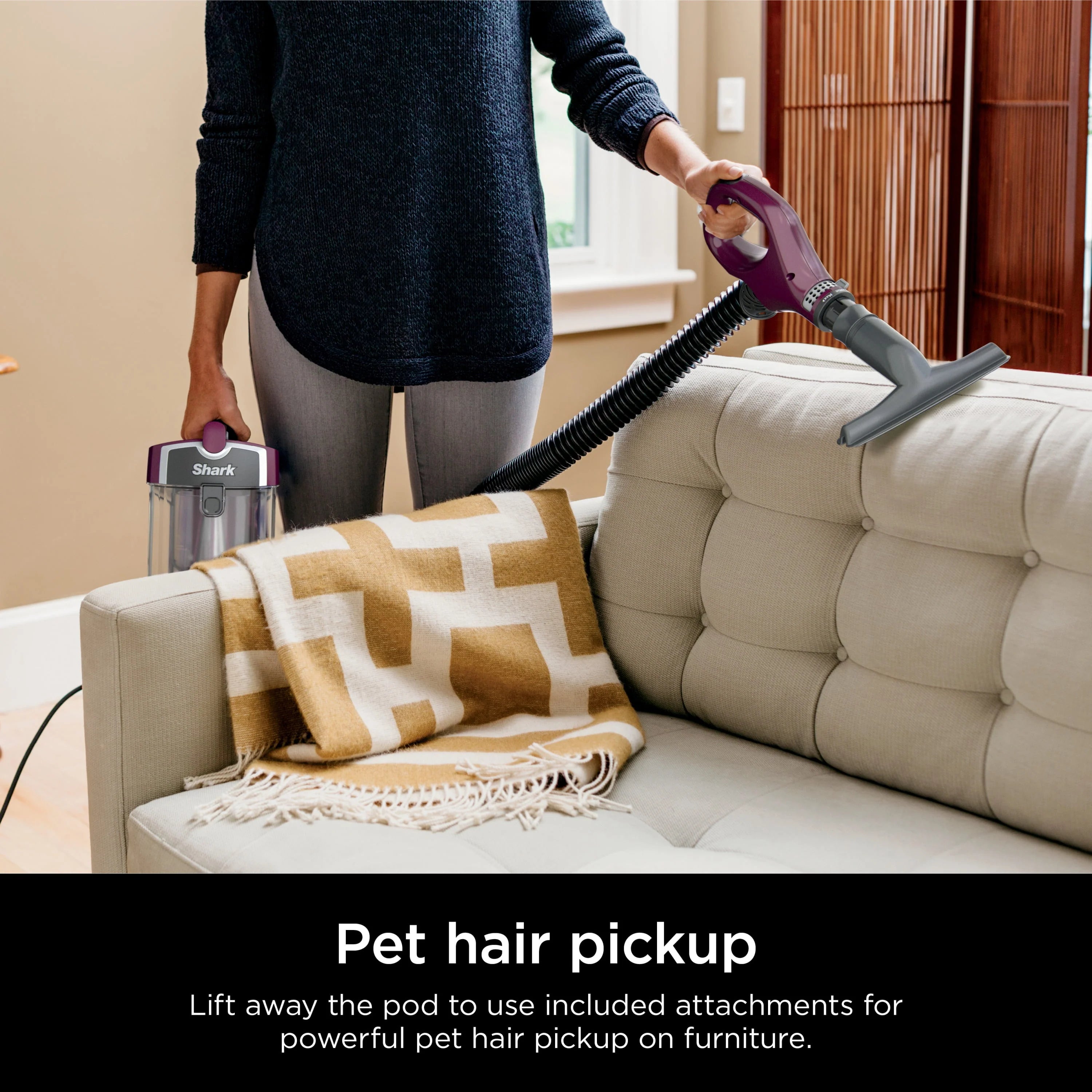 Shark Navigator Upright Vacuum with Self-Cleaning Brushroll, CU530 J47543