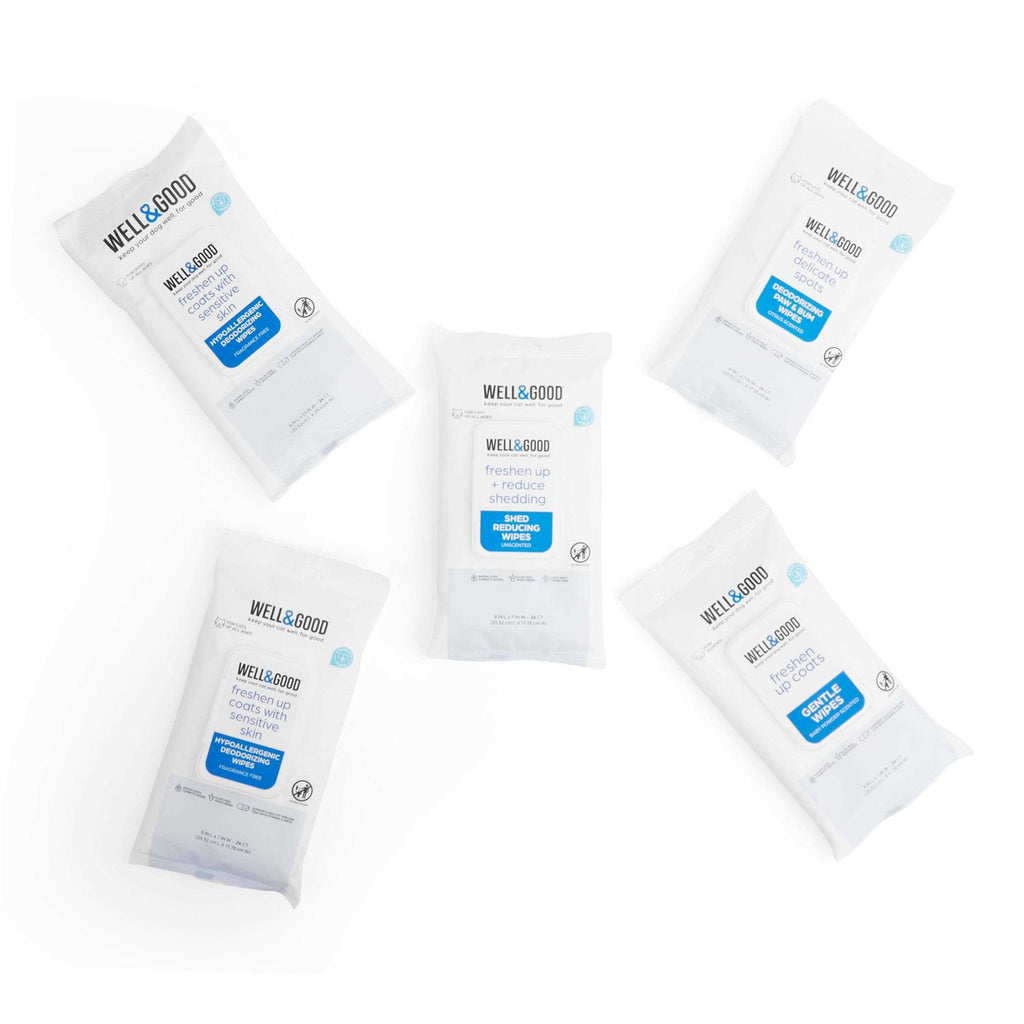 Well & Good Deodorizing Paw and Bum Wipes K7788