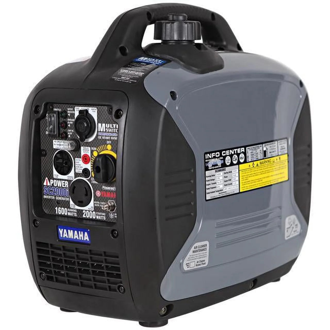 A-iPower SC2000iREC Portable Inverter Generator, 2000W, Yamaha Engine M571