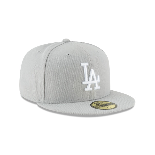 Los Angeles Dodgers Gray 59FIFTY Fitted Hat O3697